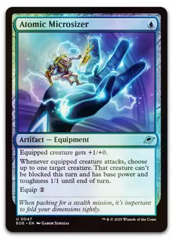 Atomic Microsizer #47 (Foil) (NM) Edge of Eternities EOE Magic MTG - Image 1