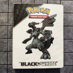 RARE Pokemon Black & White 2011 Mini Portfolio (Holds 60 Cards) BINDER ONLY - Image 1