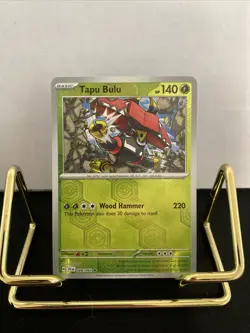 Pokemon TCG Tapu Bulu 6/64 Reverse Holo Rare Scarlet & Violet: Shrouded Fable - Image 1