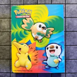 RARE Pokemon Arceus 2022 Green Mini Portfolio (Holds 60 Cards) BINDER ONLY - Image 2