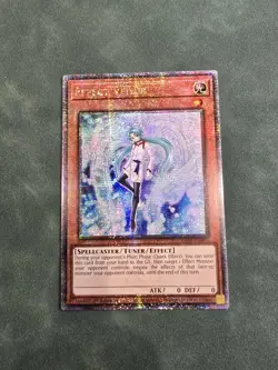 YuGiOh Effect Veiler Quarter Century Secret Rare RA01-EN003 NM 1st Ed - Image 1