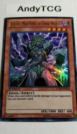 LEGENDARY COLLECTION JOEY'S WORLD - 1ST ED NM - YUGIOH LCJW-EN0XX (U PICK) A+ - Image 5