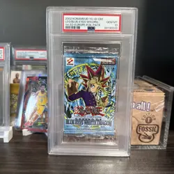 Yugioh Legend of Blue Eyes White Dragon LOB Booster Pack 1st Ed Eu PSA 10 POP 5 - Image 1