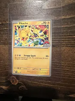 Pikachu Promo 2025 World Championships SVP EN 225 Pokemon Card Worlds - Image 1