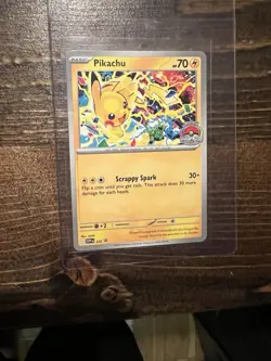 Pikachu Promo 2025 World Championships SVP EN 225 Pokemon Card Worlds - Image 2