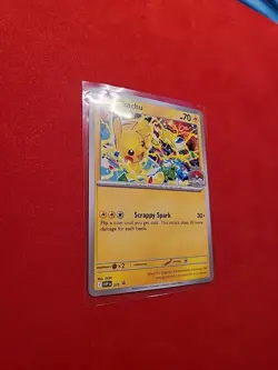 Pikachu Promo 2025 World Championships SVP EN 225 Pokemon Card Worlds - Image 2
