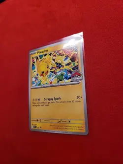 Pikachu Promo 2025 World Championships SVP EN 225 Pokemon Card Worlds - Image 3