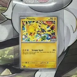 Pikachu Promo 2025 World Championships SVP EN 225 Pokemon Card Worlds - Image 1