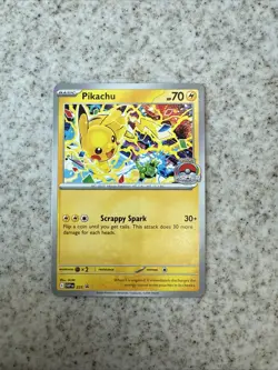 Pikachu Promo 2025 World Championships SVP EN 225 Pokemon Card Worlds - Image 1