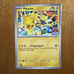 Pikachu Promo 2025 World Championships SVP EN 225 Pokemon Card Worlds - Image 1