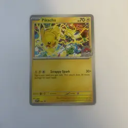Pikachu Promo 2025 World Championships SVP EN 225 Pokemon Card Worlds - Image 3