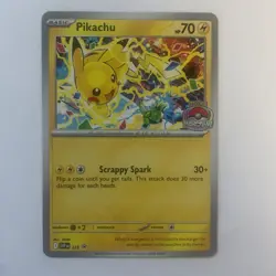Pikachu Promo 2025 World Championships SVP EN 225 Pokemon Card Worlds - Image 5