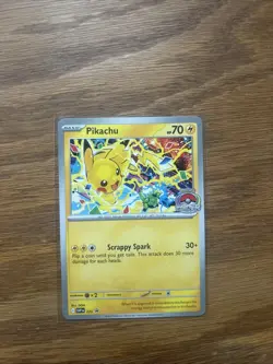Pikachu Promo 2025 World Championships SVP EN 225 Pokemon Card Worlds - Image 1