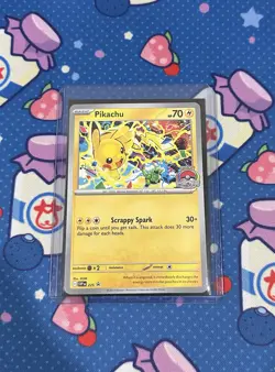 Pikachu Promo 2025 World Championships SVP EN 225 Pokemon Card Worlds - Image 1