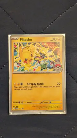 Pikachu Promo 2025 World Championships SVP EN 225 Pokemon Card Worlds - Image 1