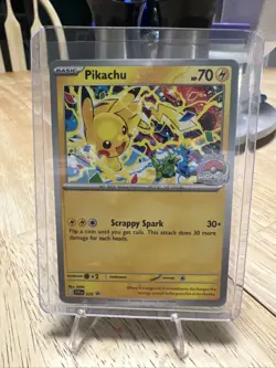 Pikachu Promo 2025 World Championships SVP EN 225 Pokemon Card Worlds - Image 1