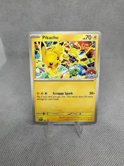 Pikachu Promo 2025 World Championships SVP EN 225 Pokemon Card Worlds - Image 1
