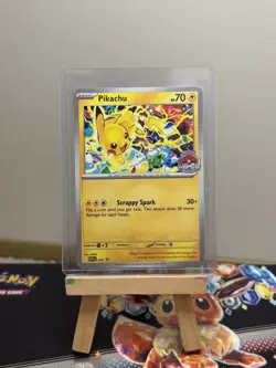 Pikachu Promo 2025 World Championships SVP EN 225 Pokemon Card Worlds - Image 1