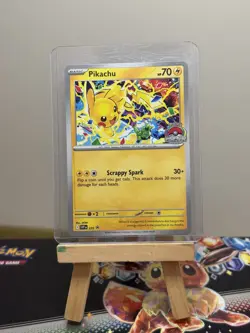 Pikachu Promo 2025 World Championships SVP EN 225 Pokemon Card Worlds - Image 1