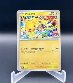 Pikachu Promo 2025 World Championships SVP EN 225 Pokemon Card Worlds - Image 1