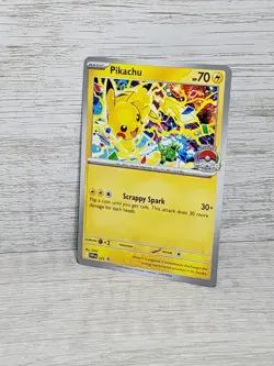 Pikachu Promo 2025 World Championships SVP EN 225 Pokemon Card Worlds - Image 3