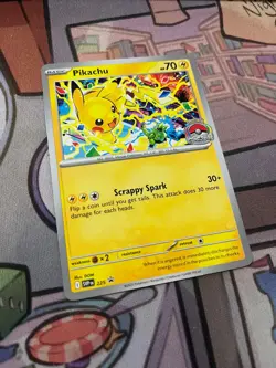Pikachu Promo 2025 World Championships SVP EN 225 Pokemon Card Worlds - Image 2