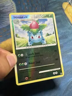 Ivysaur 51/132 DP Secret Wonders Reverse Holo Foil Pokemon Card Lp - Image 2