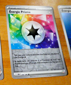 POKEMON FOUDRE NOIRE CARD REVERSE HOLO CARTE 086/086 BLK FR EV10.5 FR MINT 2025 - Image 1