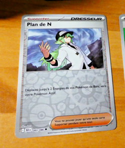 POKEMON FOUDRE NOIRE CARD REVERSE HOLO CARTE 083/086 BLK FR EV10.5 FR MINT 2025 - Image 1