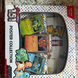 Pokemon TCG Trading Card Game Scarlet & Violet 3.5 151 Poster Collection Box NEW - Image 2