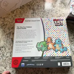 Pokemon TCG Trading Card Game Scarlet & Violet 3.5 151 Poster Collection Box NEW - Image 4