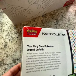 Pokemon TCG Trading Card Game Scarlet & Violet 3.5 151 Poster Collection Box NEW - Image 5