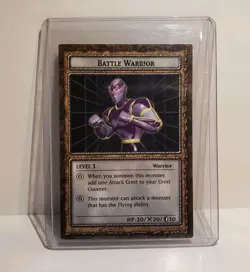 Yugioh Dungeon Dice Monsters DDM Battle Warrior B3-13 Card English - Image 1