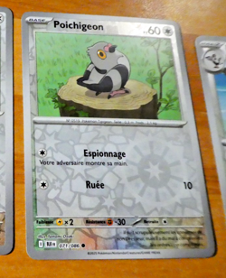 POKEMON FOUDRE NOIRE CARD REVERSE HOLO CARTE 071/086 BLK FR EV10.5 FR MINT 2025 - Image 1