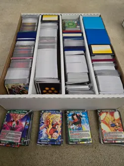 Dragon Ball Super Card Game TCG Lot of 1000 Cards Common/Uncommon/Rare/Holo/SR - Image 1