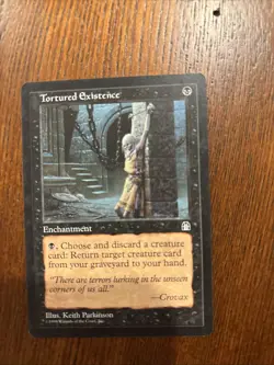 MTG / Searing Torch / Tempest / Good Condition / Moderate Play - Image 1