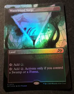 Wastewood Verge - Foil - Borderless - DFT - MTG - EN - NM - 0374 - Image 1