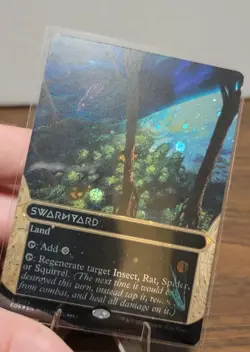 Swarmyard R 0132 Galaxy Foil Borderless R MTG Edge of Eternities Magic NM - Image 2