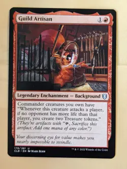 GUILD ARTISAN-MTG: COMMANDER LEGENDS-BALDUR'S GATE-179/361 UNCOMMON - Image 1