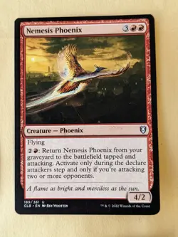NEMESIS PHOENIX-MTG: COMMANDER LEGENDS-BALDUR'S GATE-189/361 UNCOMMON - Image 1