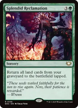 Splendid Reclamation - 108 / English / Near Mint MTG - Image 1