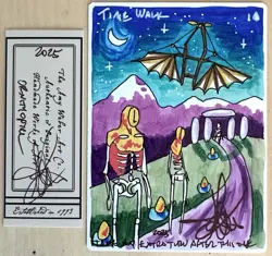 MTG ARTIST PROOF WB Ornithopter Time Walk AP Sketch Art Amy WEBER Magic - Image 1