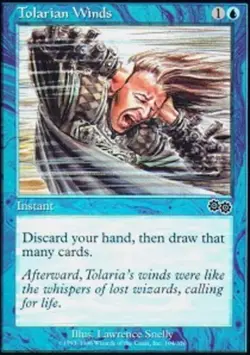 Tolarian Winds - Urza's Saga #104/335 MTG Magic The Gathering - Image 1
