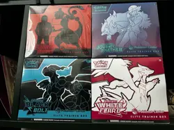 Lot - Pokemon TCG Destined Rivals ETB Pokemon Center BBWF Journey Together - Image 1
