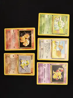 Pokemon cards 1st Edition German Base Set - Image 1