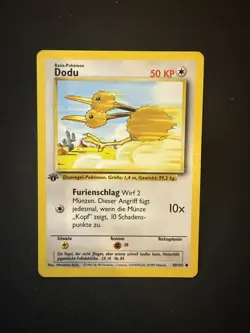 Pokemon cards 1st Edition German Base Set - Image 4