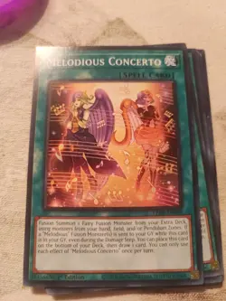 Yugioh! Melodious Concerto - LEDE-EN056 - Common - 1st Edition Near Mint, Englis - Image 1