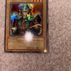 1st Edition Celtic Guardian LOB-007 Super Rare Yugioh NM+ front and LP back - Image 5