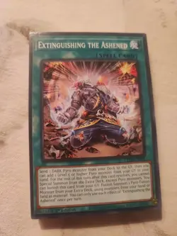 Yugioh! Extinguishing the Ashened - LEDE-EN095 - Common - 1st Edition Near Mint, - Image 1