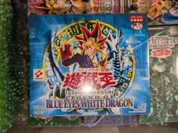 Yugioh Legend of Blue Eyes White Dragon Booster Box - Asian English - New Sealed - Image 1
